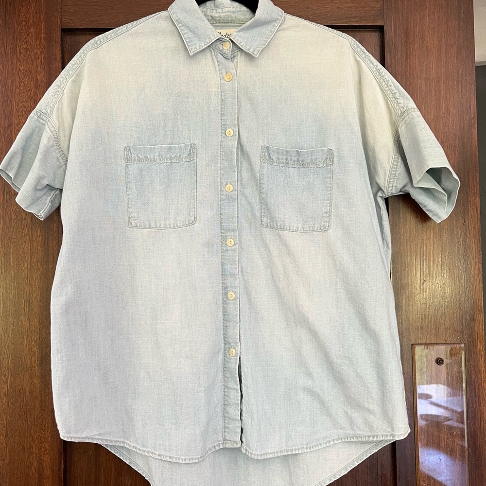 Madewell lightweight denim shirt